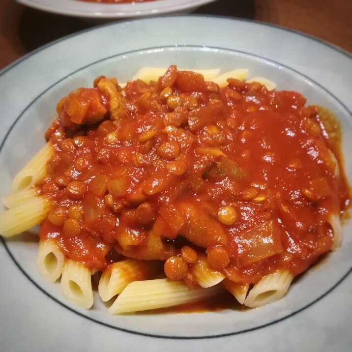 トマトチキンカレー